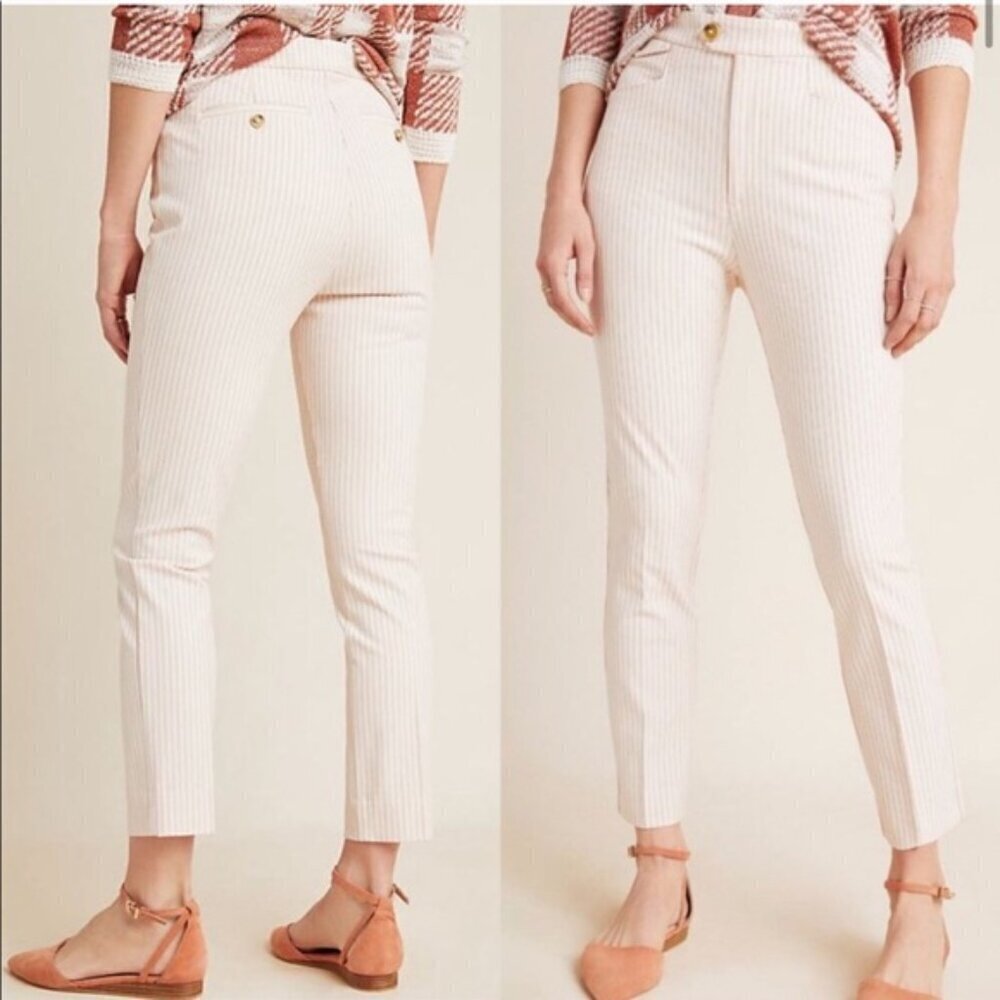 Anthropologie The Essential Slim Trousers